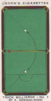 1934 Ogden's Trick Billiards #1 The “Heels Together” Stroke Front